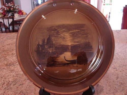 A RARE RIDGWAYS ROYAL VISTAS WALL HANGING