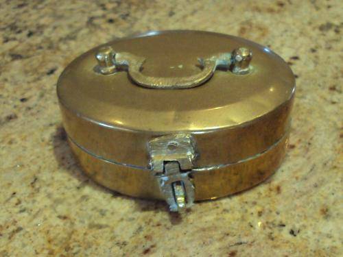 BRASS SNUFF BOX?