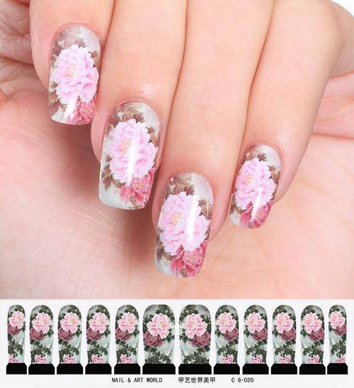 12 NAIL DECALS / WRAPS - LATEST EUROPEAN NAIL CRAZE !!!