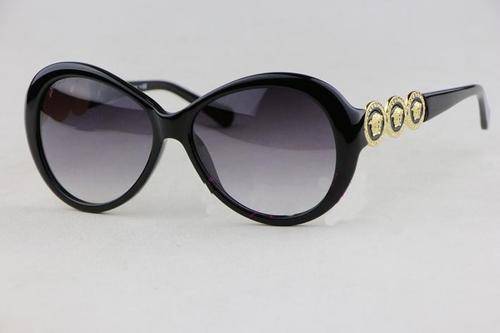 Brand new latest Versace fashion retro metal head plate sunglasses.