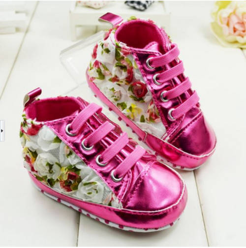 Brand new Mother care soft designer baby girl stylish toddlers shoes.
