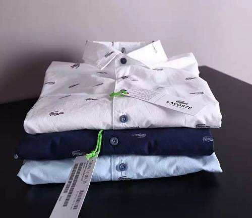 Brand new Lacoste long sleeve casual shirt.