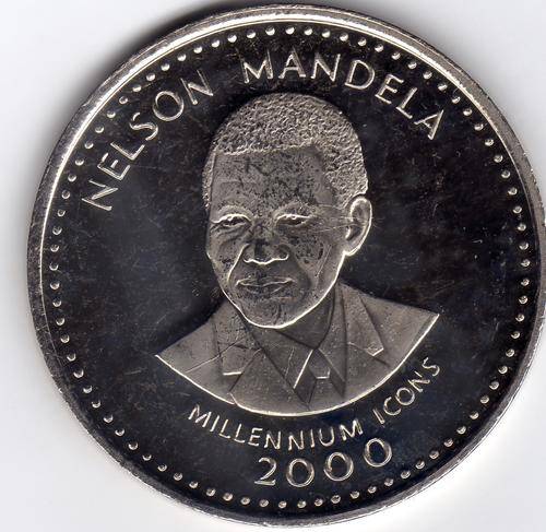 UNC 2000 Somalia Millenium Icons - Nelson Mandela