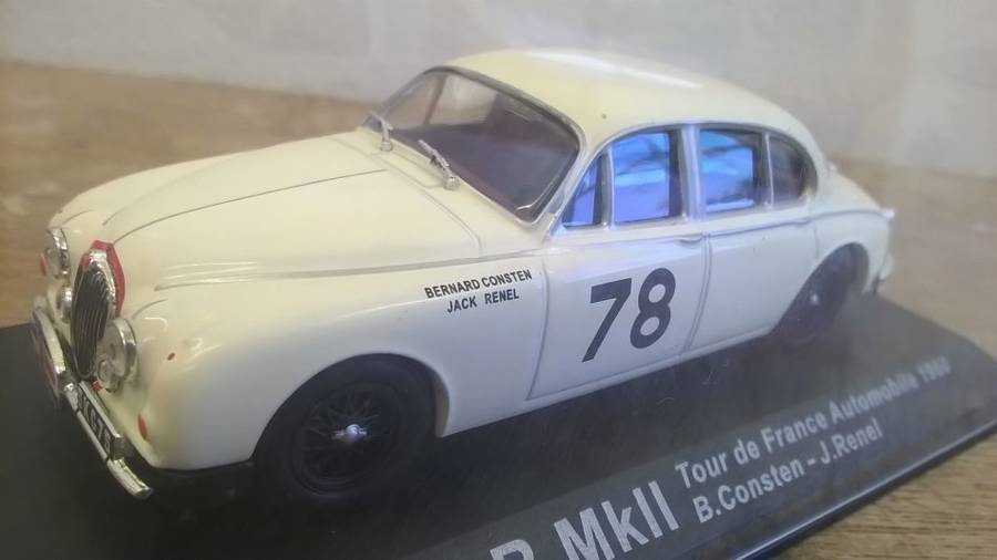 Jaguar MKII - Tour de France Automobile 1960