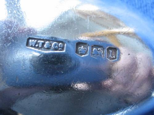 Sterling Silver 3 Piece Christening Set / Childs Cutlery Set Sheffield Dubarry Pattern Fitted Case