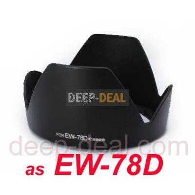 EW-78D Lens Hood for CANON EF-S 18-200mm f/3.5-5.6 IS