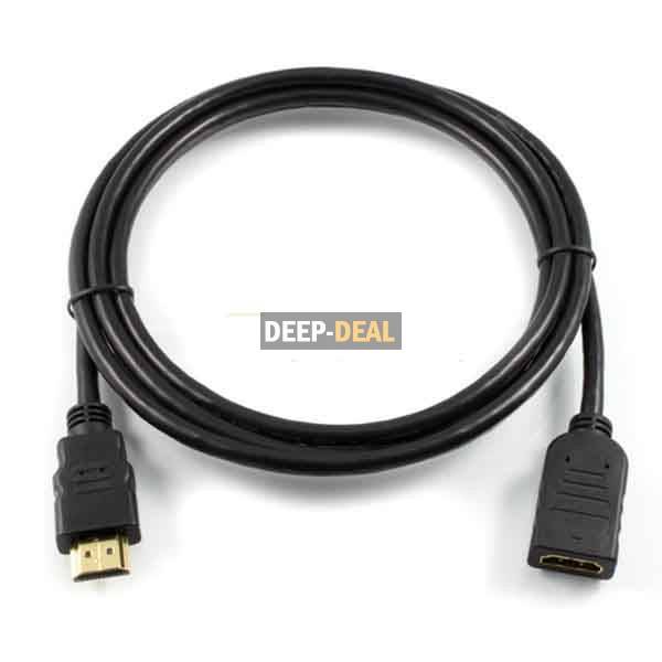 HDMI Male to HDMI Female Cable 5m HDMI 1.4