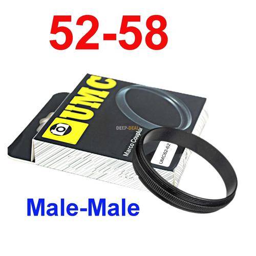 Male 52mm-58mm 52-58 mm Macro Reverse Ring / reversing