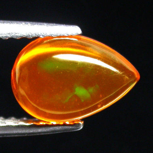 TERRIFIC MULTI FLASHING WELO ORANGE FIRE OPAL 1.42ct (play of colour)