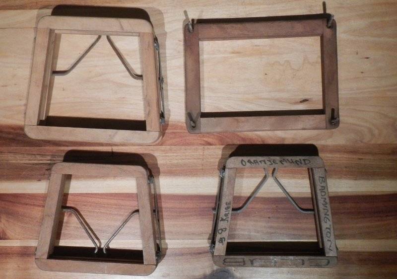 Vintage tennis racket frames