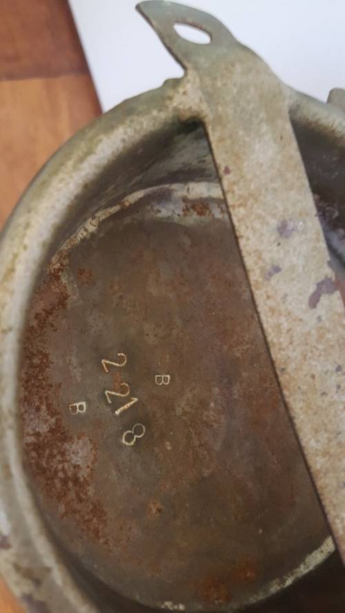 Brass plated milk can