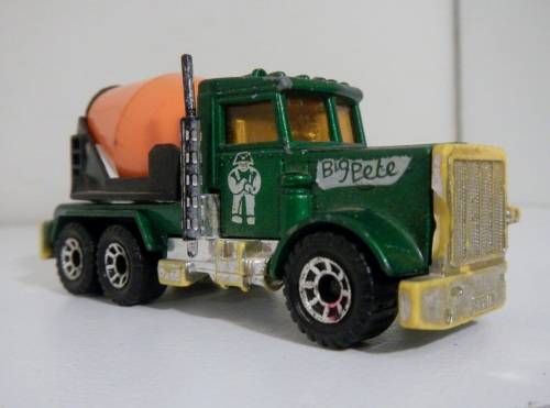 Matchbox Peterbilt cement truck