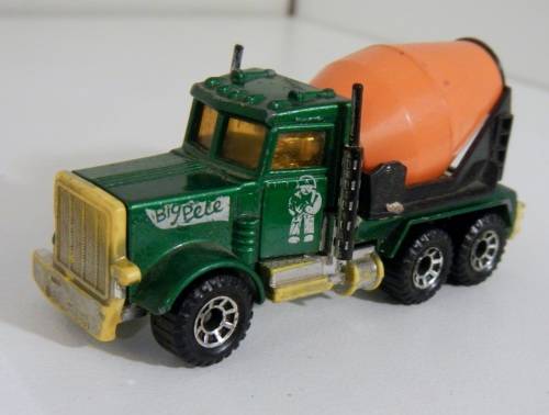 Matchbox Peterbilt cement truck