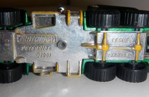 Matchbox Peterbilt cement truck