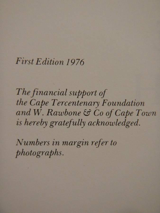 The Cape Gunsmith - Barry M Berkovitch. First edition in very good condition