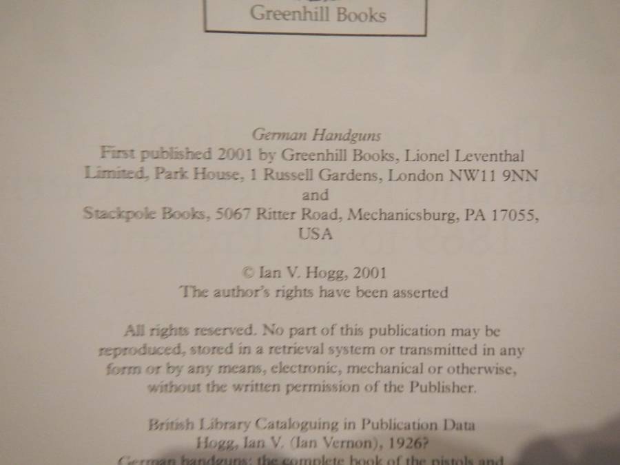 German Handguns - Ian V Hogg