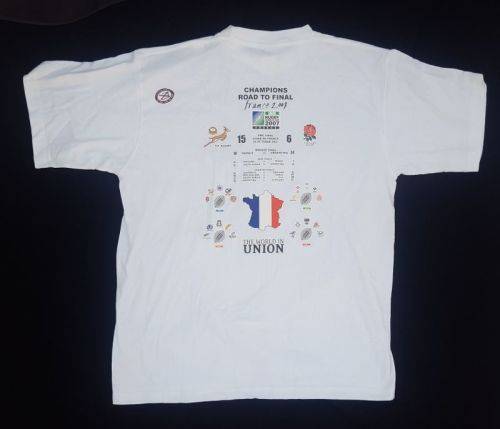 Rugby World Cup 2007 winners T-shirt