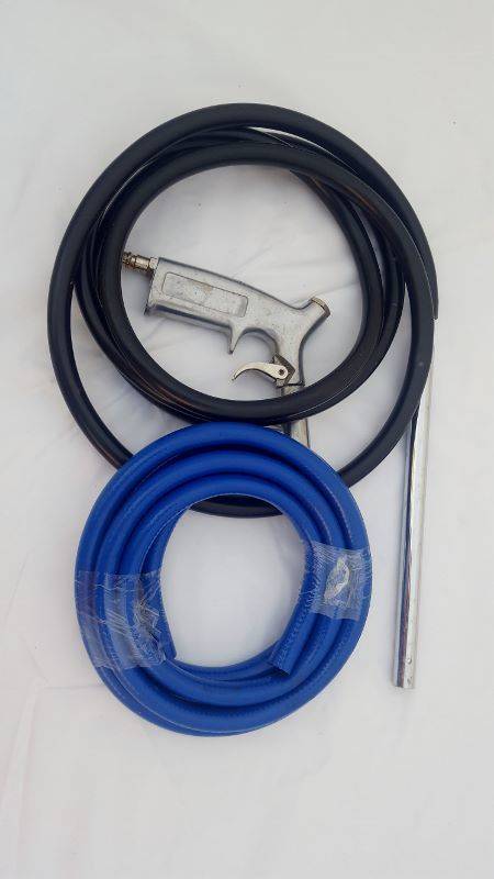 Sand blasting gun & extra hose