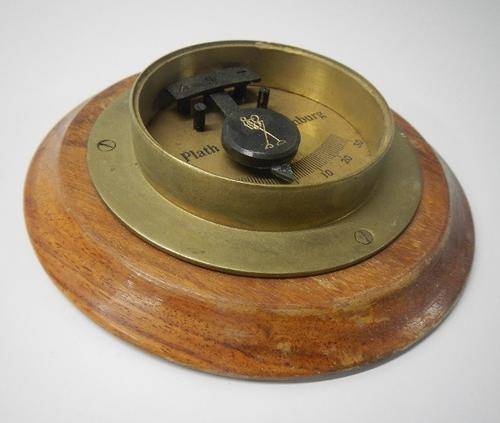 Brass German Clinometer, C Plath