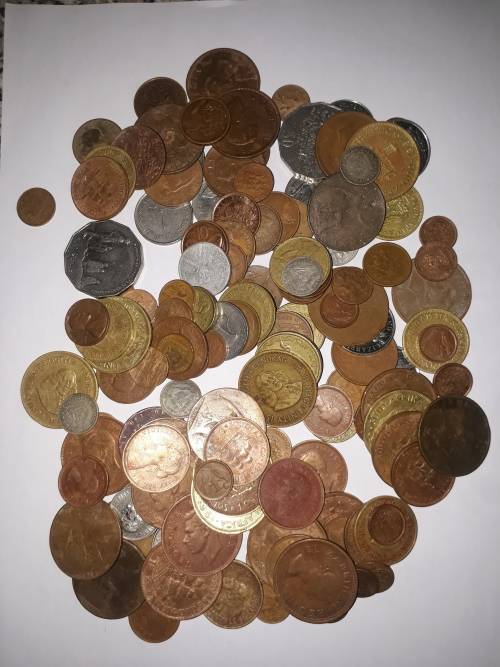 Lot of 140 coins