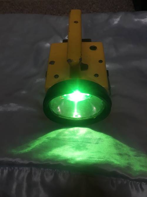 Vintage railway flashlight/signal light.