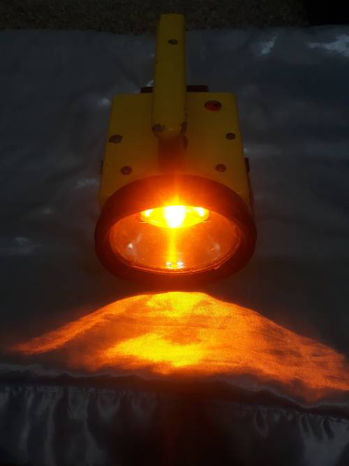Vintage railway flashlight/signal light.