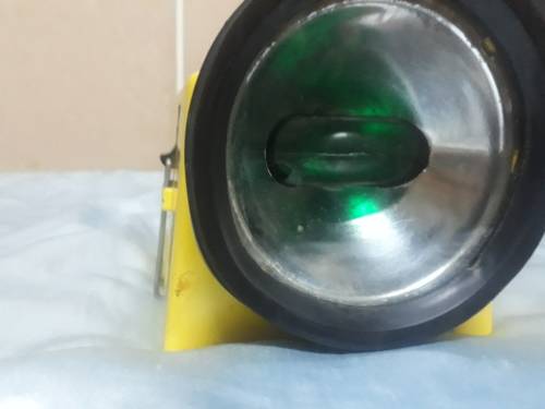 Vintage railway flashlight/signal light.