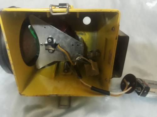 Vintage railway flashlight/signal light.