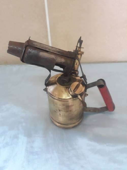Vintage brass Jeppo blowtorch