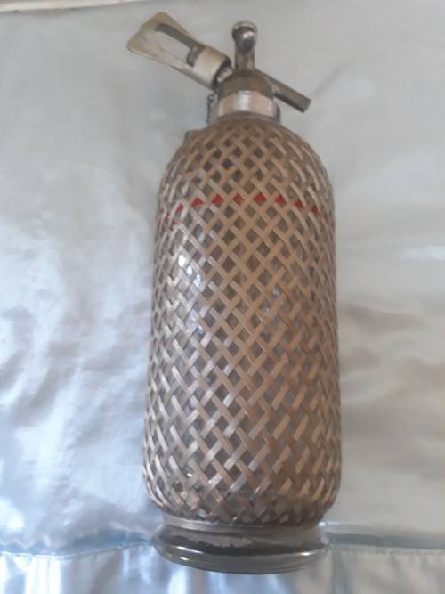 Vintage soda siphon