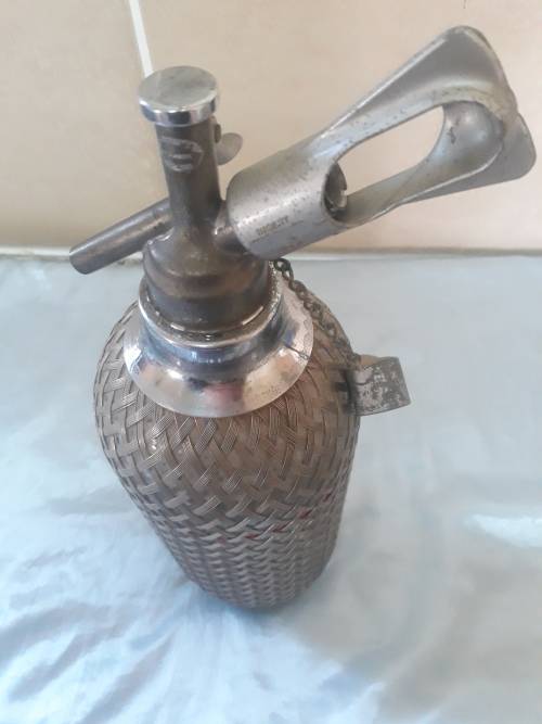 Vintage soda siphon