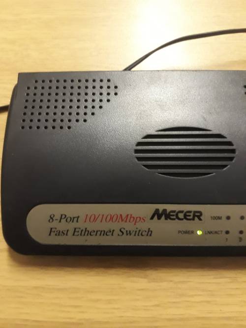 Mecer 8 port ethernet switch