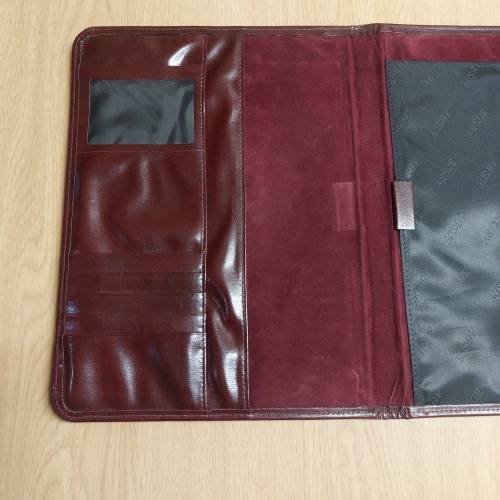 Busby A4 leather folder(see pics)
