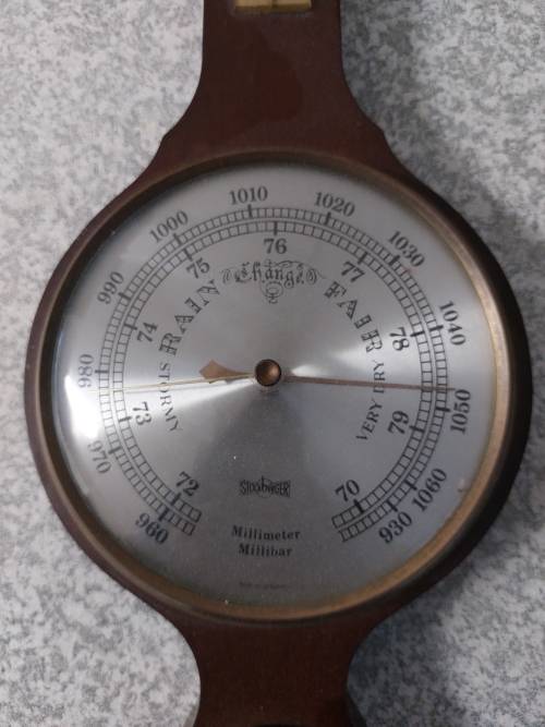 Vintage stockburger barometer