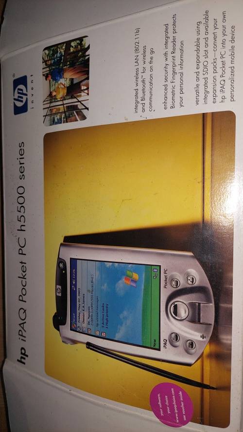 Hp ipaq pocket pc H5500 series