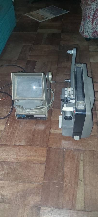 Canon cine S-400 projector and gakken editor viewer (untested)