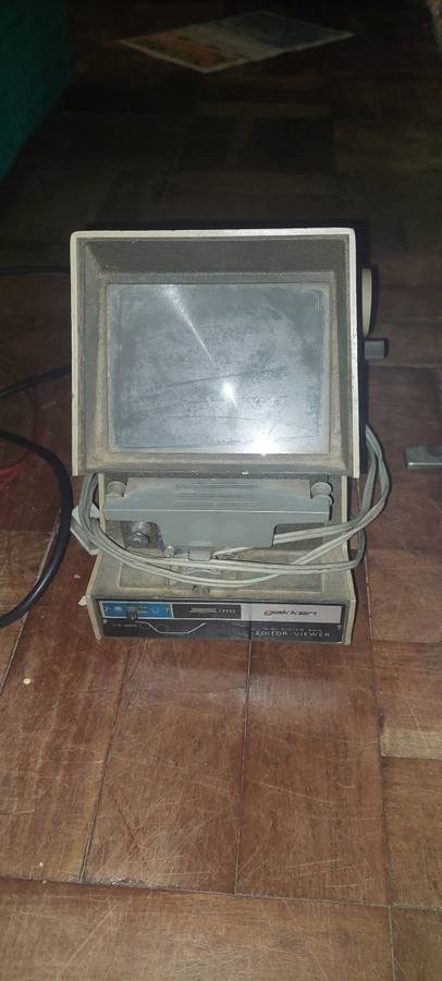 Canon cine S-400 projector and gakken editor viewer (untested)