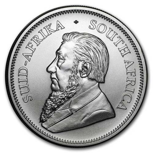 2021 South Africa 1 oz Silver Krugerrand BU