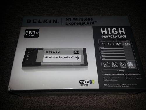 Belkin F5D8071 Express Card Wireless Network Adapter