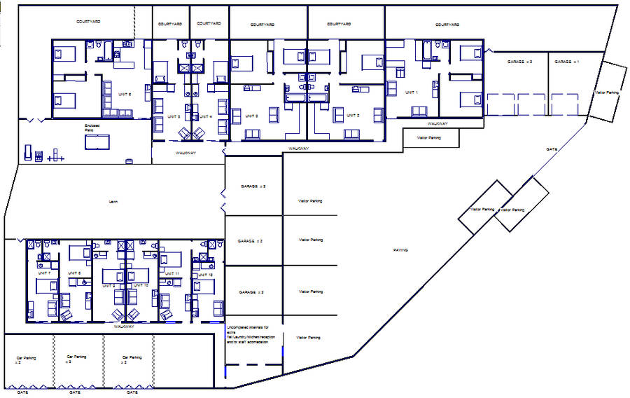 12 Flats On auction With Tennants