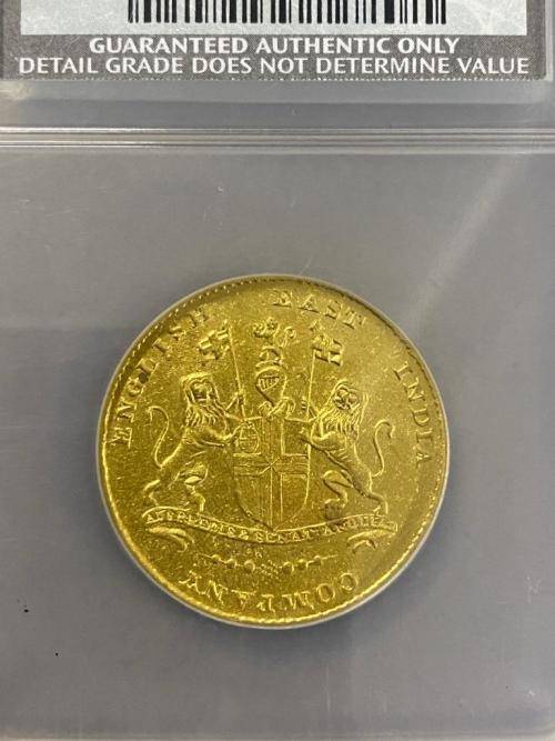1819 East India Shipwreck Gold Mohur NCS XF