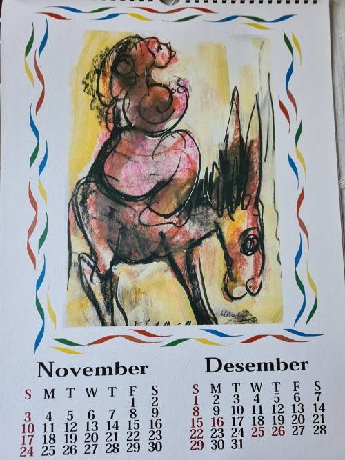 Claerhout 2002 original calenders