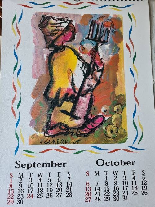 Claerhout 2002 original calenders