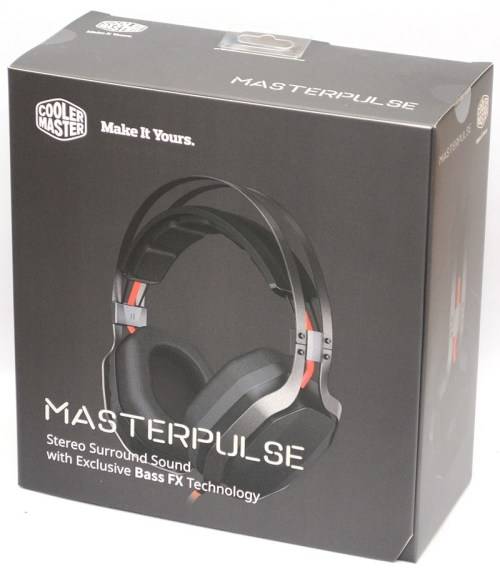 Cooler Master MasterPulse Over-Ear Gaming Headset with Bass FX