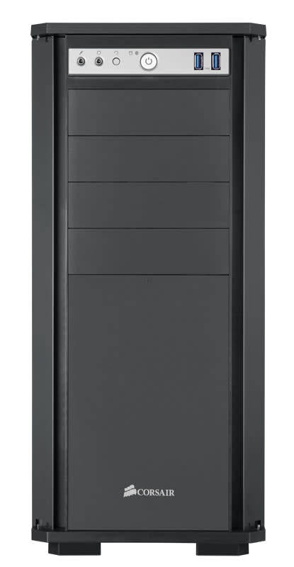 Corsair Obsidian Series 550D Black Aluminum SILENT ATX Tower Case  1TB External HDD  Sensei Mouse