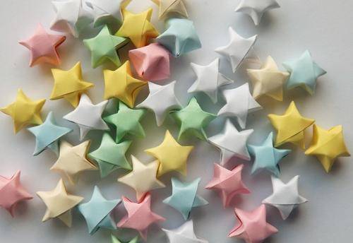 Pastel Paper stars