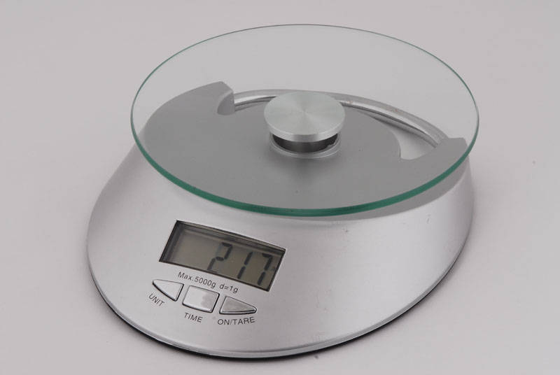 5 kg Kitchen Glass Scale with Led Display