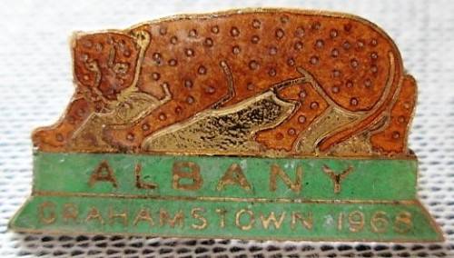 Albany 1968 Grahamstown Badge / Pin