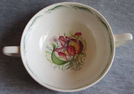 Susie Cooper Parrot Tulip Soup Bowl