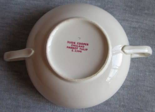 Susie Cooper Parrot Tulip Soup Bowl